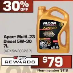 Repco Nulon Apex+ Multi-23 Diesel 5W-30 offer