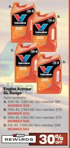 Repco Valvoline Engine Armour GL Range offer