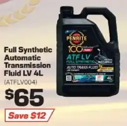 Repco Penrite Full Synthetic Automatic Transmission Fluid LV offer