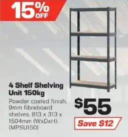 Repco 4 Shelf Shelving Unit offer