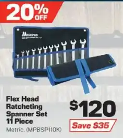 Repco Mechpro Flex Head Ratcheting Spanner Set offer