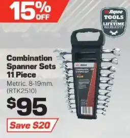 Repco Repea Combination Spanner Sets offer