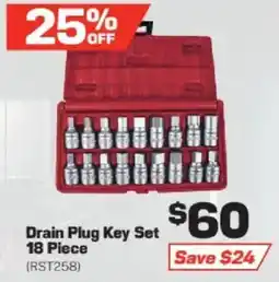 Repco Drain Plug Key Set offer