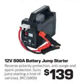 Repco 12V 800A Battery Jump Starter offer