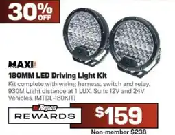 Repco Maxi 180MM LED Driving Light Kit offer