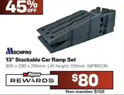 Repco Mechpro 13" Stackable Car Ramp Set offer