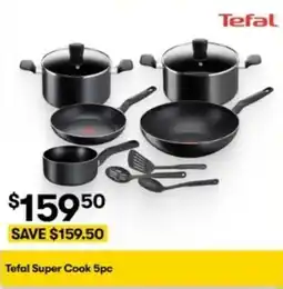 BIG W Tefal Super Cook 5pc offer