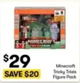 BIG W Minecraft Tricky Trials Figure Pack offer