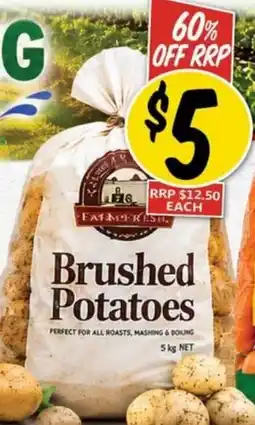 NQR Brushed Potatoes offer