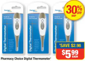 Pharmacy Choice Digital Thermometer