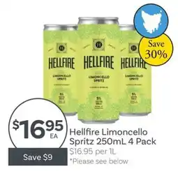 IGA Hellfire Limoncello Spritz offer