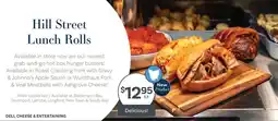 IGA Hill Street Lunch Rolls offer