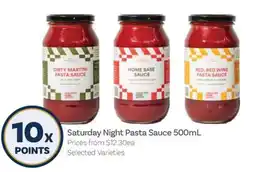 IGA Saturday Night Pasta Sauce offer