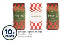 IGA Saturday Night Pasta offer