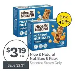 IGA Nice & Natural Nut Bars offer