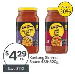 IGA Kantong Simmer Sauce offer