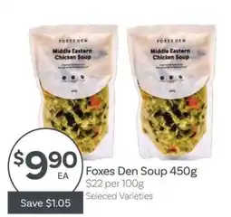 IGA Foxes Den Soup offer