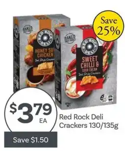 IGA Red Rock Deli Crackers offer
