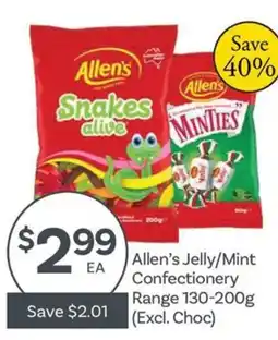IGA Allen's Jelly/Mint Confectionery offer