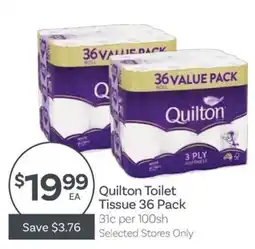 IGA Quilton Toilet Tissue 36 Pack offer