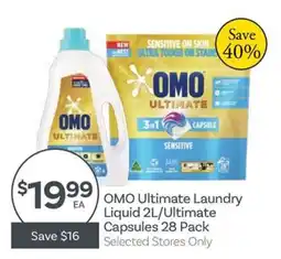 IGA OMO Ultimate Laundry Liquid offer