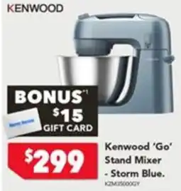 Harvey Norman Kenwood 'Go' Stand Mixer - Storm Blue offer