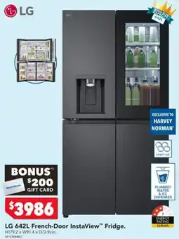 Harvey Norman LG 642L French-Door InstaView™ Fridge offer