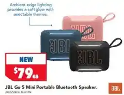 Harvey Norman JBL Go 5 Mini Portable Bluetooth Speaker offer