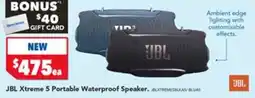 Harvey Norman JBL Xtreme 5 Portable Waterproof Speaker offer