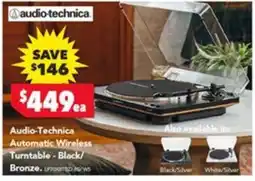 Harvey Norman Audio-Technica Automatic Wireless Turntable offer