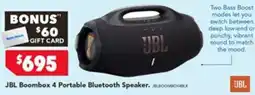 Harvey Norman JBL Boombox 4 Portable Bluetooth Speaker offer
