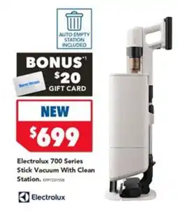 Harvey Norman Electrolux 700 Series Stick Vacuum With Clean Station offer