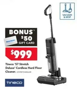Harvey Norman Tineco 'S7 Stretch Deluxe' Cordless Hard Floor Cleaner offer
