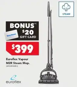 Harvey Norman Euroflex Vapour M2R Steam Mop offer