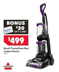 Harvey Norman Bissell 'PowerClean Max' Carpet Cleaner offer