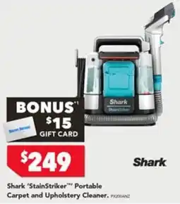 Harvey Norman Shark 'StainStriker' Portable Carpet and Upholstery Cleaner offer