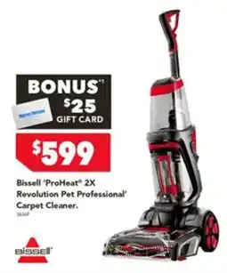 Harvey Norman Bissell 'ProHeat' 2X Revolution Pet Professional Carpet Cleaner offer