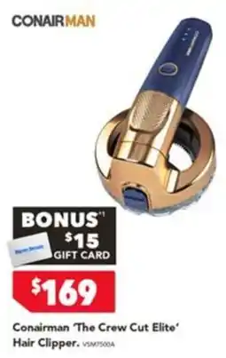 Harvey Norman Conairman 'The Crew Cut Elite' Hair Clipper offer