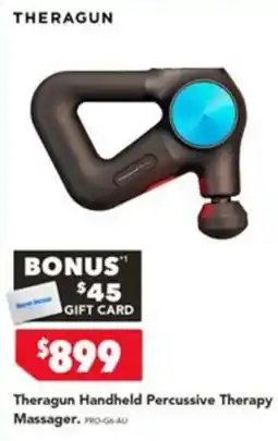 Harvey Norman Theragun Handheld Percussive Therapy Massager offer