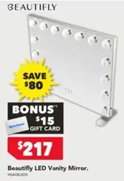 Harvey Norman Beautifly LED Vanity Mirror offer