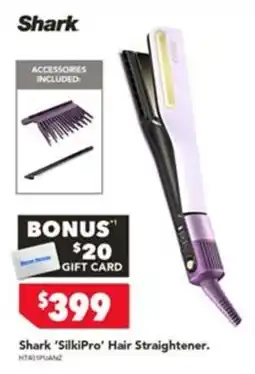 Harvey Norman Shark 'SilkiPro' Hair Straightener offer