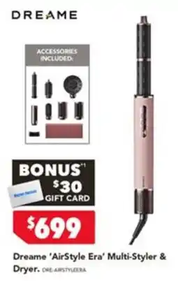 Harvey Norman Dreame 'AirStyle Era' Multi-Styler & Dryer offer