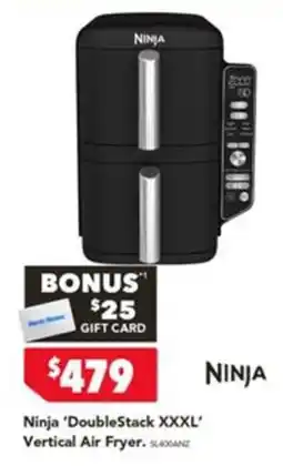 Harvey Norman Ninja 'DoubleStack XXXL' Vertical Air Fryer offer