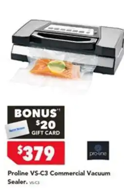Harvey Norman Proline VS-C3 Commercial Vacuum Sealer offer