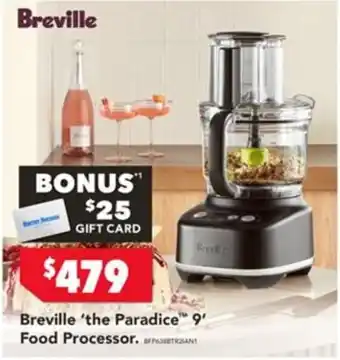 Breville 'the Paradise' 9' Food Processor