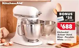 Harvey Norman KitchenAid 'Artisan' Stand Mixer - Porcelain White offer