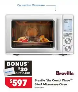 Harvey Norman Breville 'the Combi Wave' 3-in-1 Microwave Oven offer