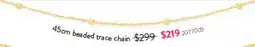 Goldmark Beaded trace chain offer