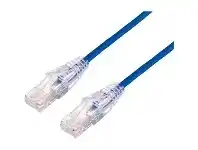 Officeworks Comsol Ultra-Thin Cat 6a Network Cable 3m Blue offer