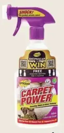 ALDI M OzKleen Carpet Power Cleaner offer